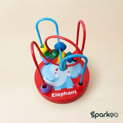 Sparkoo Wooden Cartoon Beads