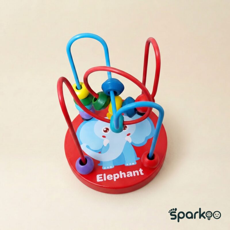 Sparkoo Wooden Cartoon Beads